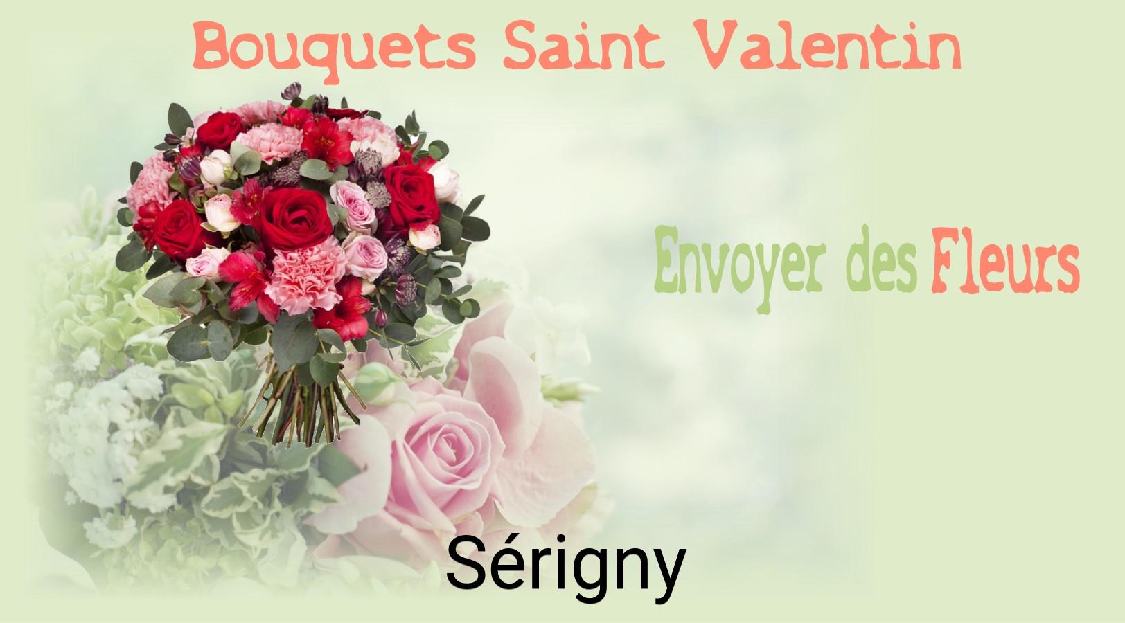 Roses de Saint-Valentin livrées à Sérigny